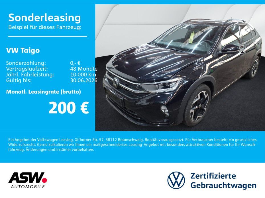 Volkswagen Taigo R-Line 1.5 TSI DSG LED Navi RFK ACC AHK Leasing