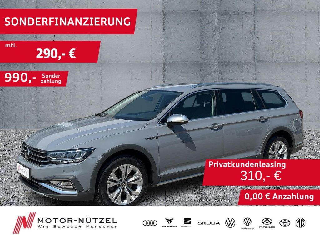Volkswagen Passat Variant Alltrack 2.0 TDI 4M LED+APP+AHK Leasing