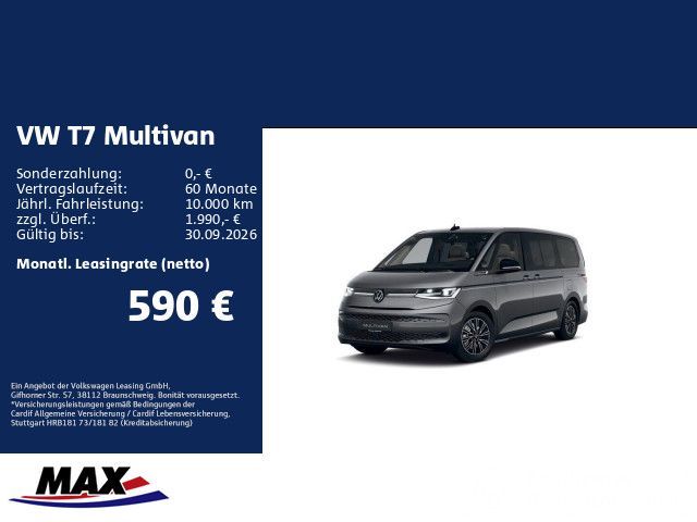 Volkswagen Multivan Style 1,5 l eHyb 4M*EUPE 100.346,-*Pano Leasing
