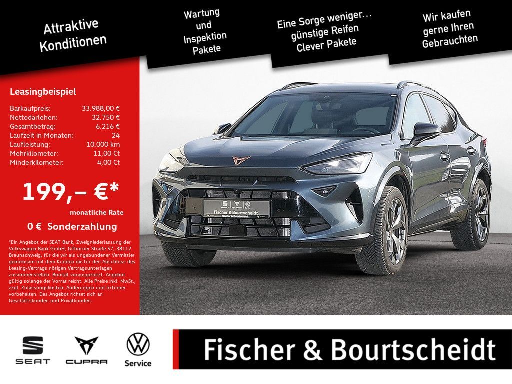 Cupra Formentor 1.5 eTSI 110 kW ACC FACEL. LED 360° Leasing