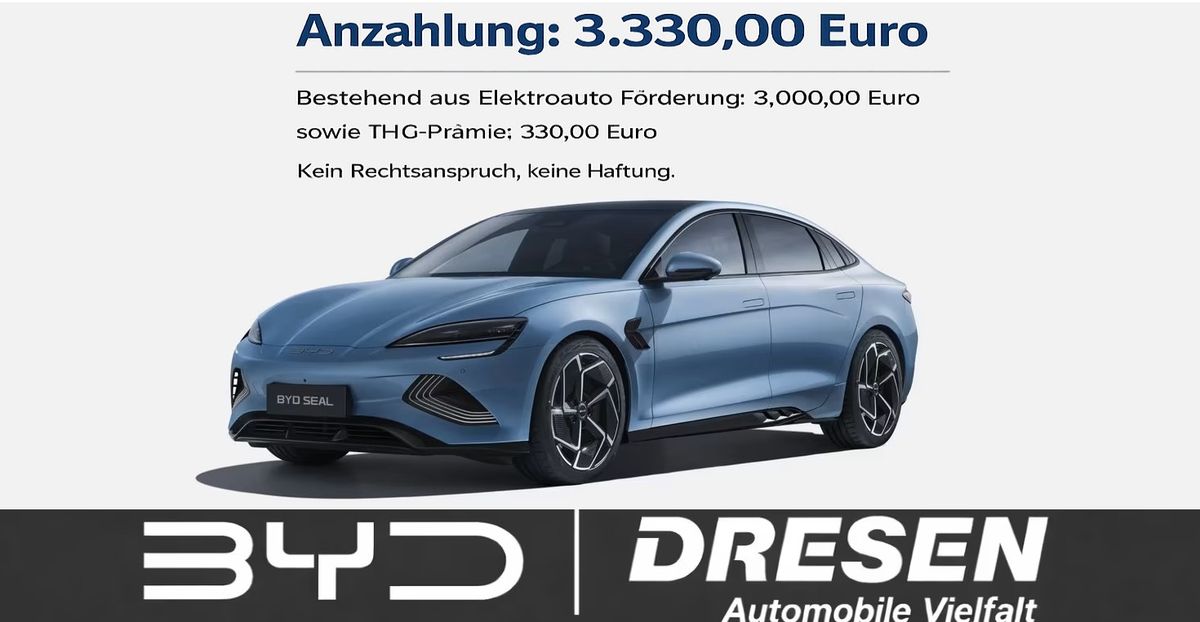 BYD BYD Seal Comfort I Panorama I 360 Kamera I Navi I Sitzheizung I LED Leasing