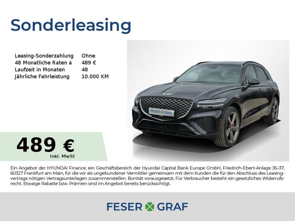 Genesis GV70 SPORT LEXICON NAPPA PANO WARTUNG INKL. Leasing