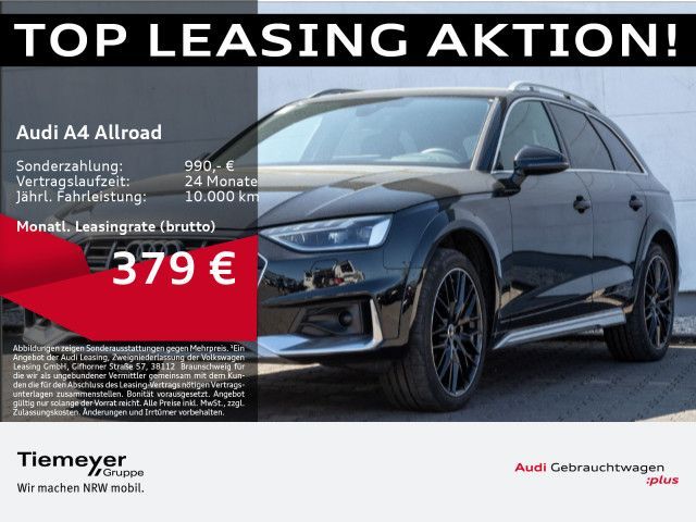 Audi A4 allroad 40 TDI Q LM19 LEDER AHK STHZG KAMERA Leasing