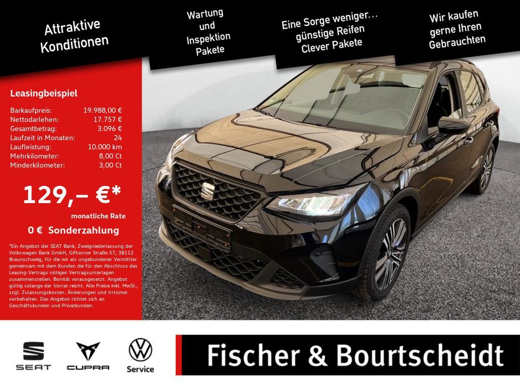 Seat Arona 1.0 TSI Style Edition SHZ NAVI FACEL. LED Leasing