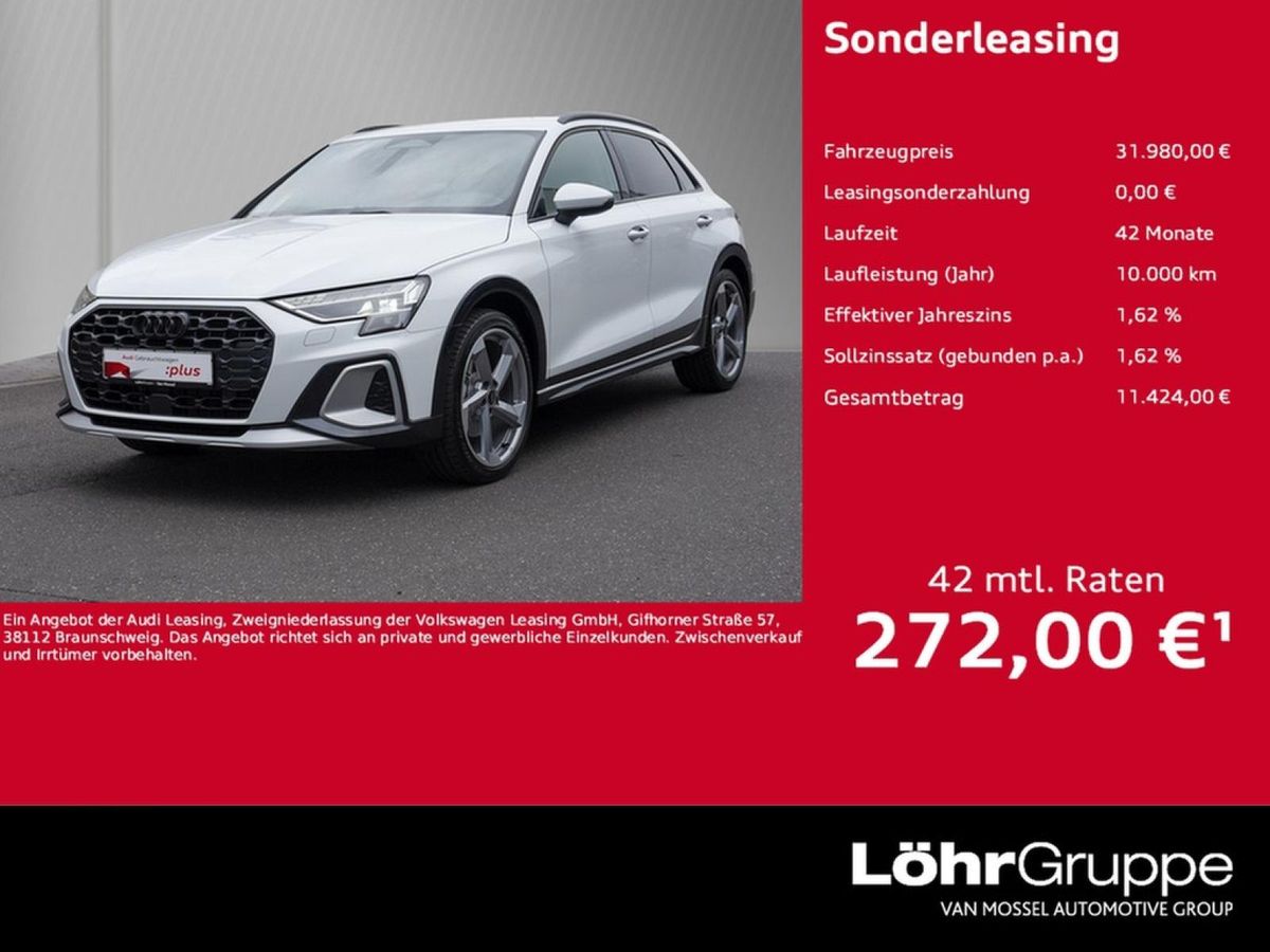 Audi A3 allstreet TFSI Kamera Leder LED ACC AHK GWP Leasing
