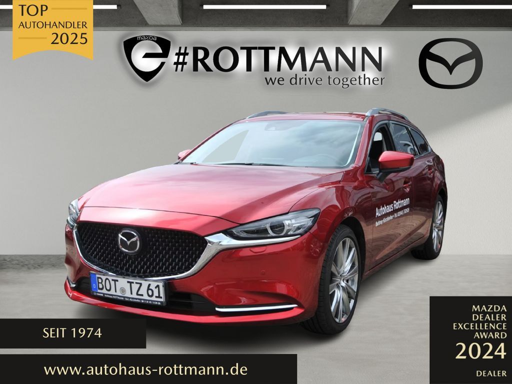 Mazda 6 Kombi 2.0 EXCLUSIVE-LINE | 360° | Leder | BOSE Leasing