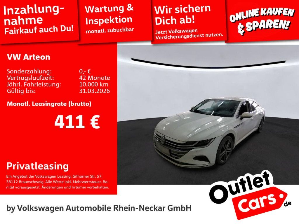 Volkswagen Arteon 2.0 TDI LED NAVI DSG Digitaltacho uvm Leasing