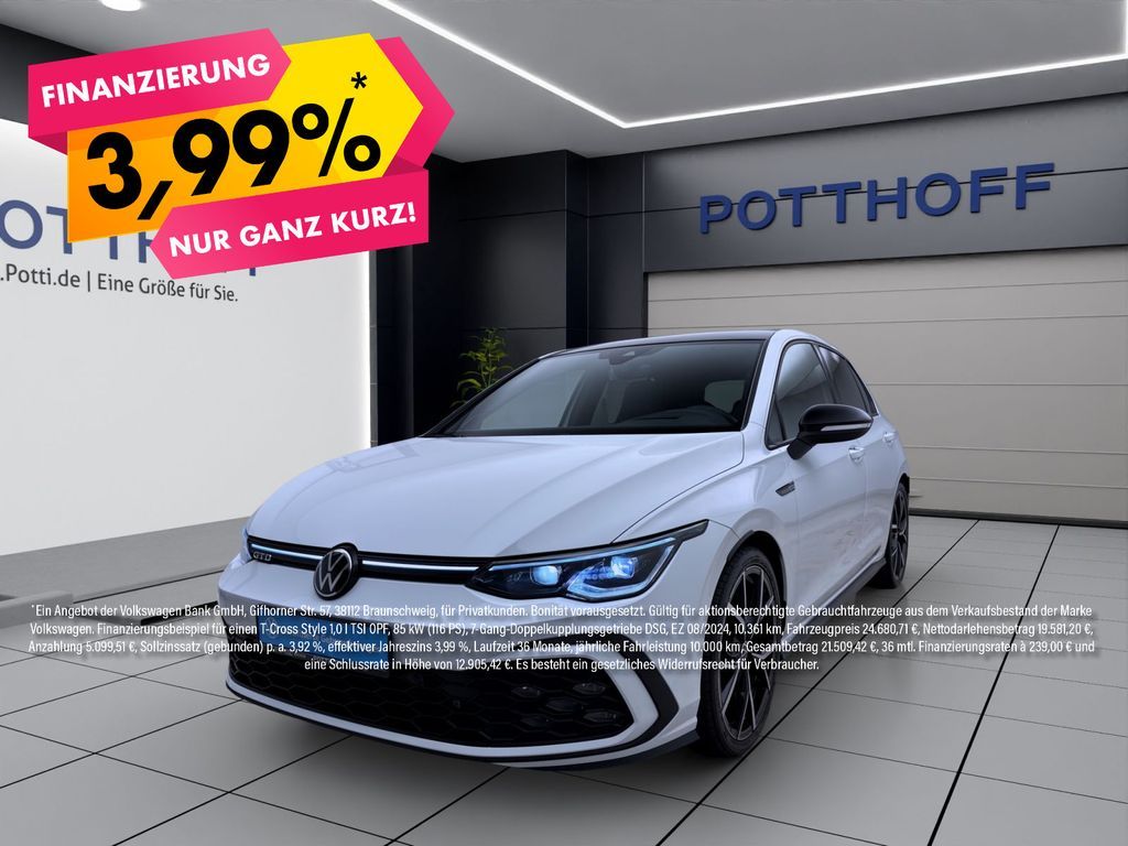 Volkswagen Golf GTD NAVI LEDER AHK PANO KAMERA Leasing