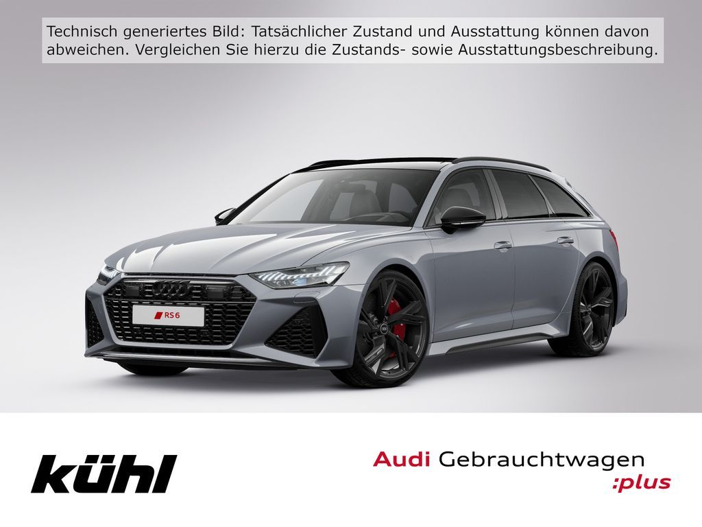 Audi RS 6 Avant 4.0 TFSI Q Tip. LED/ACC/HuD/360°/Navi Leasing