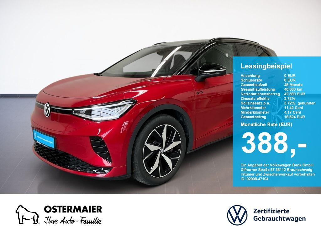 Volkswagen ID.4 GTX 340PS NP.71T AHK.PANO.KAMERA.HEAD-UP.KE Leasing