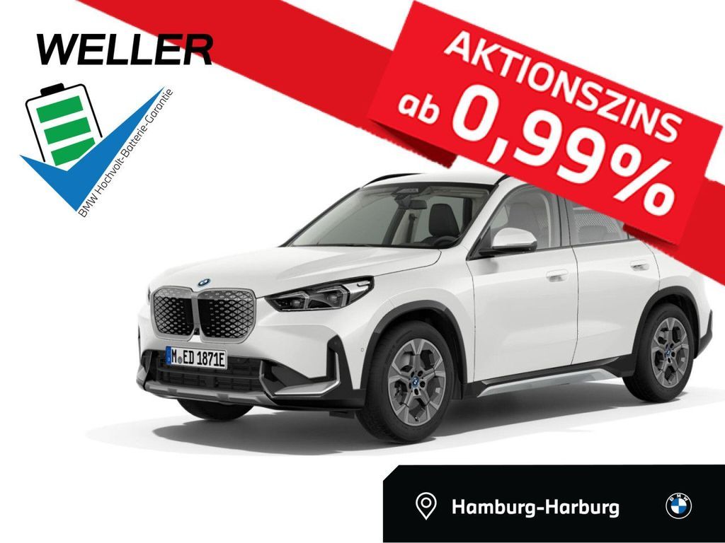 BMW iX1 xDr 30 X Line LivePr,AHK,360,Lea.o.Anz.424,- Leasing