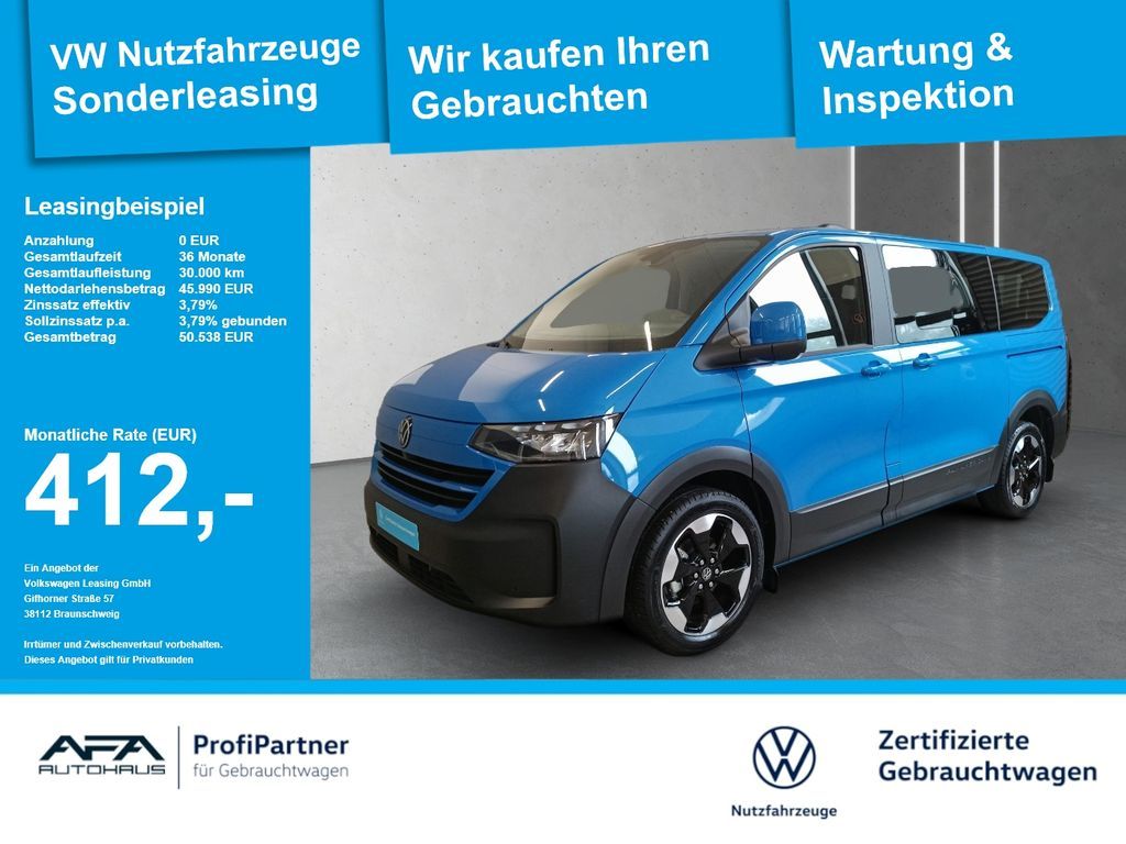 Volkswagen T7 e-Caravelle PanAmericana LED*AHK*Navi*RFK Leasing