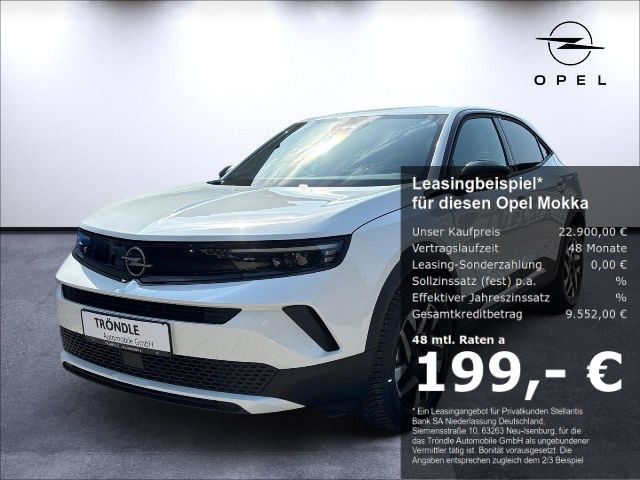 Opel Mokka Edition 1.2 17 Allwetter SHZ LHZ LED CarPl Leasing