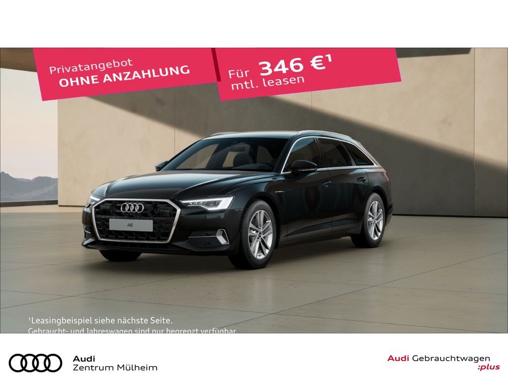 Audi A6 Avant 40 TDI Navi LED virtual Rückfahrkamera Leasing