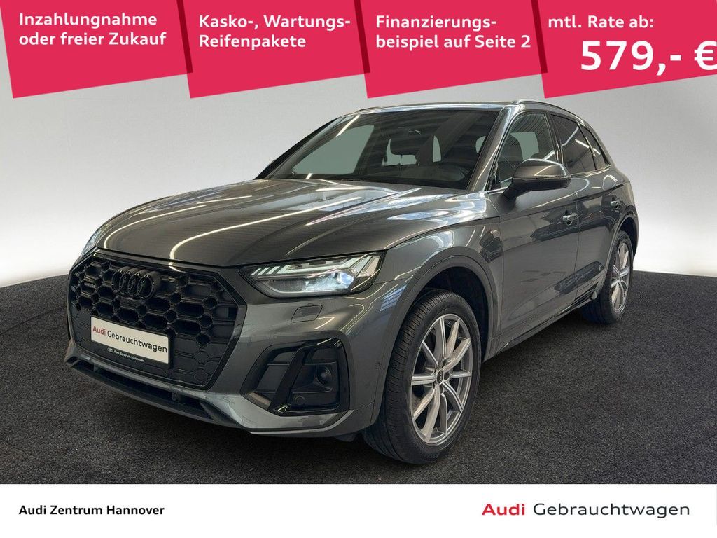 Audi Q5 S line 40 TDI quattro Matrix B&O Kamera AHK Leasing