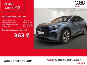 Audi Q4 e-tron Q4 Sportback 45 e-tron quattro AHK HuD RFK WÄPU Leasing
