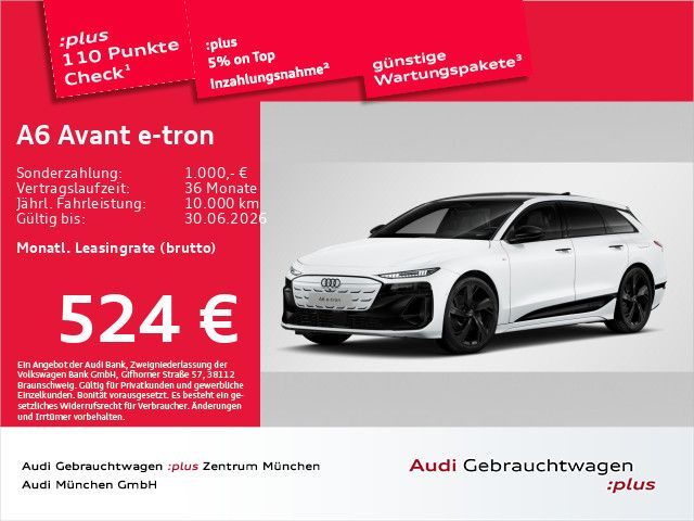 Audi A6 Avant e-tron S line Pano/AHK/Luftfed/B&O Leasing