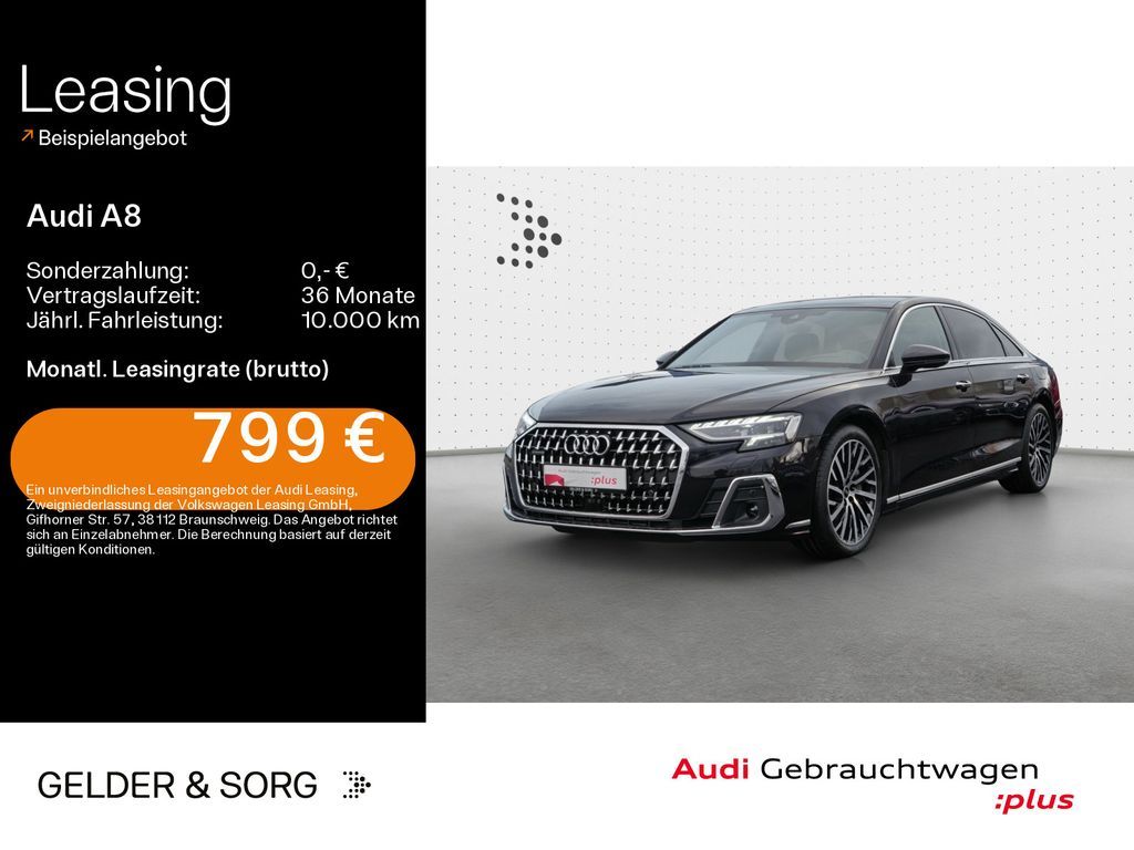 Audi A8 L 60 TFSIe quattro Air*HuD*Pano*B&O*Massage Leasing