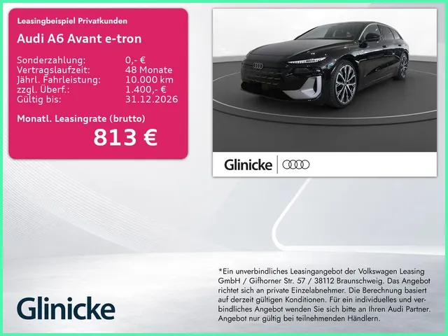 Audi A6 Avant e-tron perfor. Luft AHK LM 21" 360°
