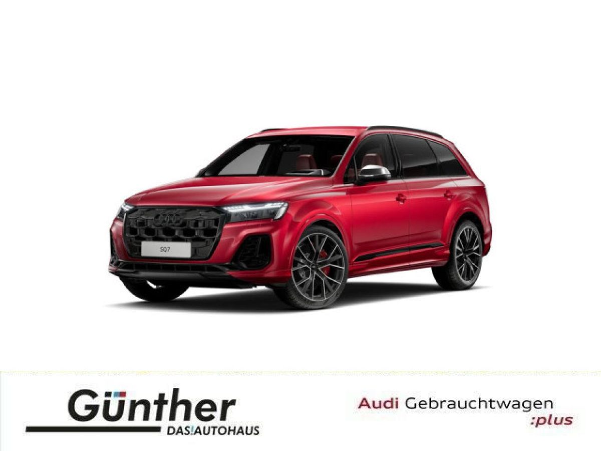 Audi SQ7 +WINTERRÄDER+7 SITZER+AHK+NACHTSICHTASSISTENT+STANDHEIZUNG+ Leasing