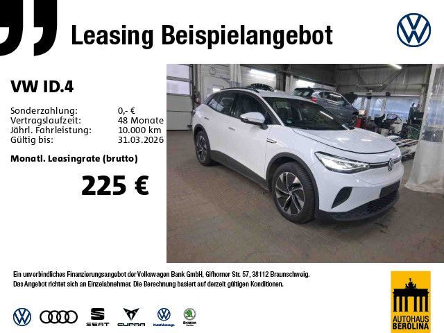 Volkswagen ID.4 Pure *NAV*ACC*LED*SHZ*PDC*App-Connect* Leasing