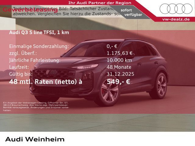 Audi Q3 SUV TFSI 110 kW S tronic NAVI ALU 19