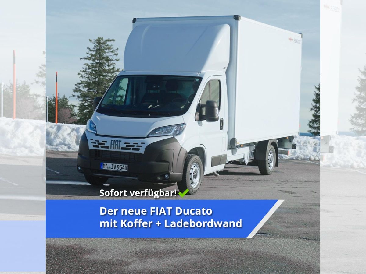 Fiat Ducato 🚀 Koffer mit LBW & 180 PS 🚀 Leasing