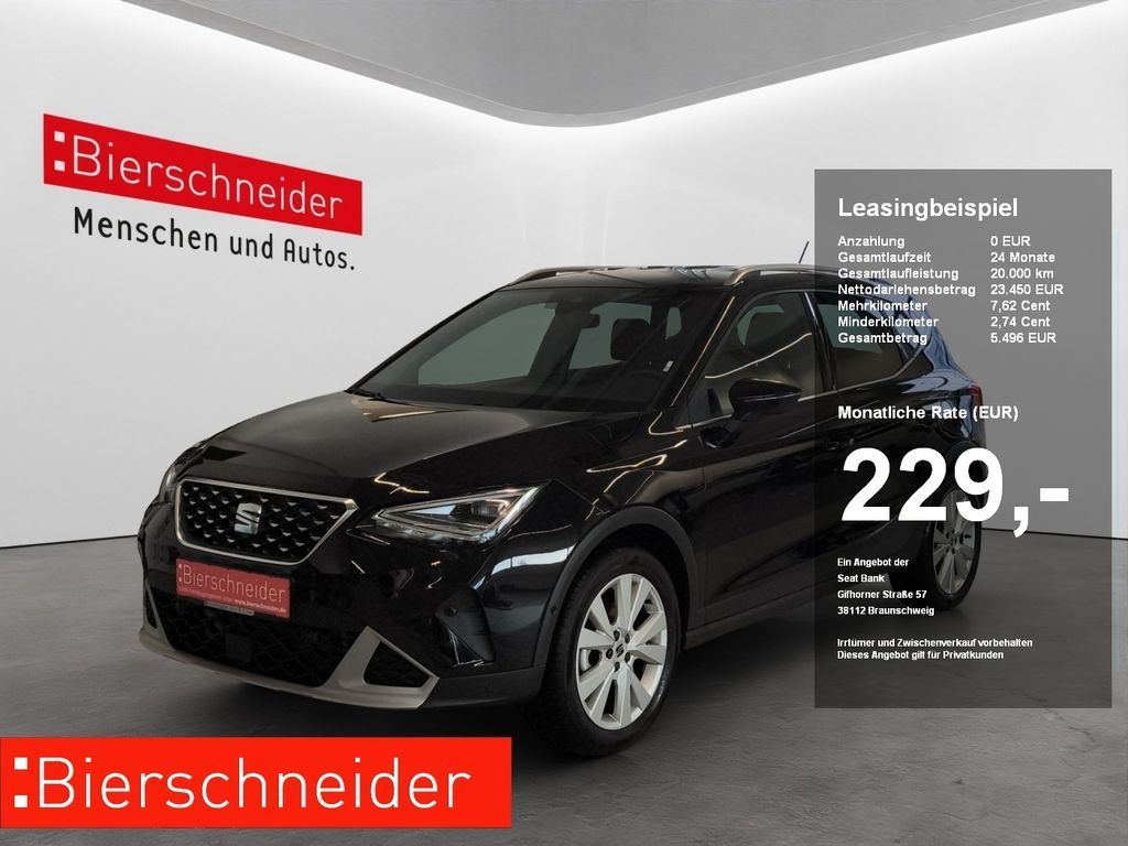 Seat Arona 1.0 TSI DSG Xperience ab 229.- ohne Anzahl Leasing