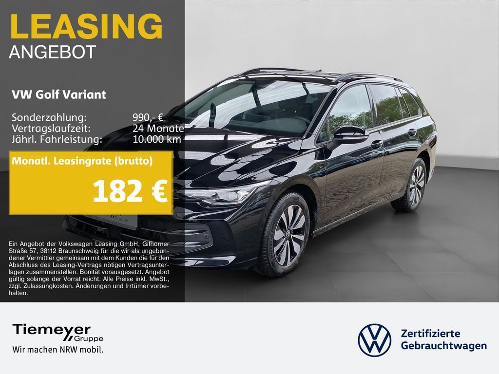 Volkswagen Golf Variant 1.5 TSI GOAL NAVI AHK KAMERA SITZHZ Leasing