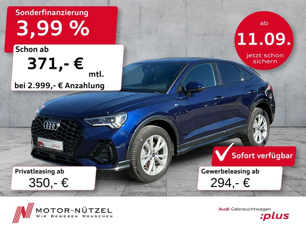 Audi Q3 Sportback 35 TDI S-TR S-LINE LED+NAVI+RFK+ACC Leasing