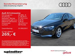 Audi A3 Limousine advanced TDI S-tronic/ CarPlay, LED