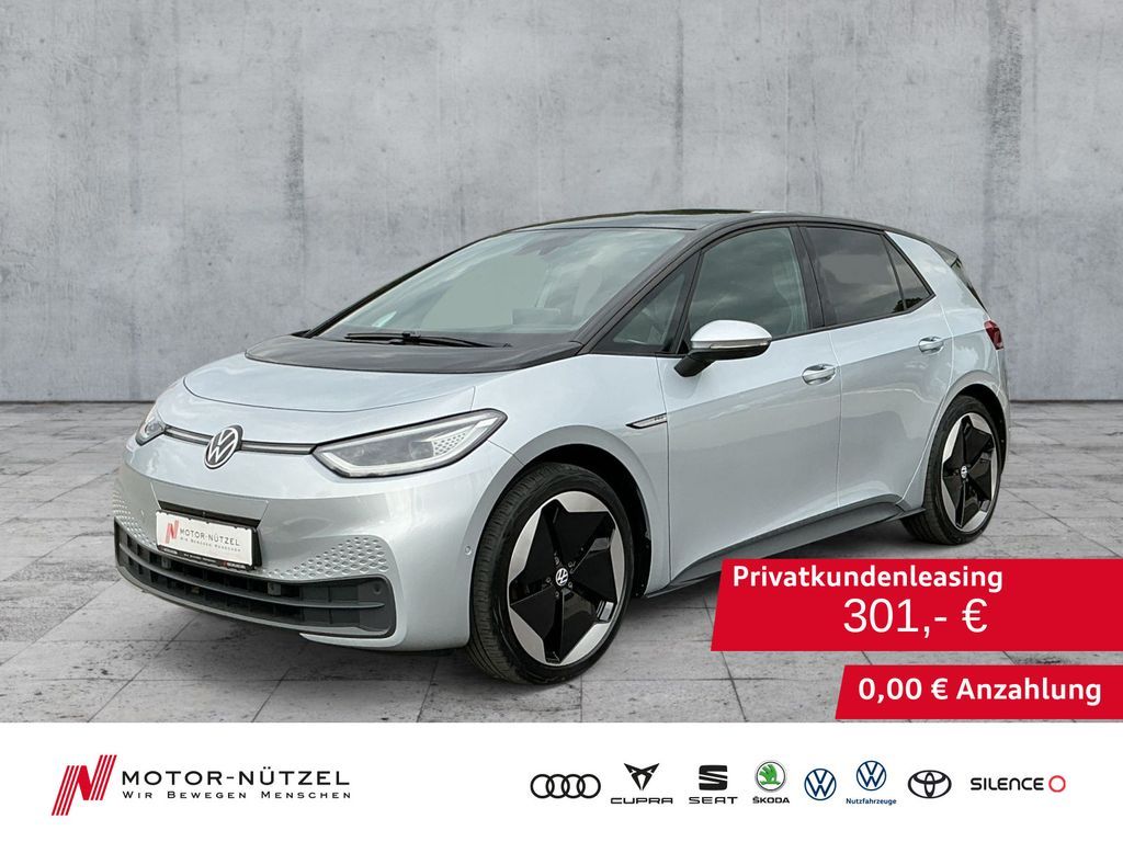 Volkswagen ID.3 150kW Pro MATRIX+NAV+APP+ACC+SHZ+RFK+PANO Leasing