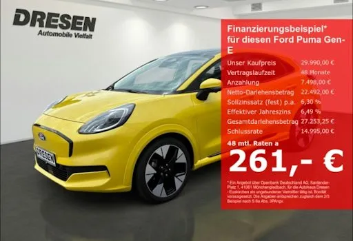 Ford Puma-gen-e 43 Kwh Premium 5dr