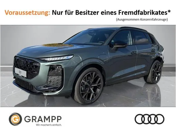 Audi Q3 SUV e-hybrid 200 kW 0,5 VERSTEUERUNG + TECH PLUS + AHK + LED + NAVI + ACC + TECH PLUS + 20 ZOLL