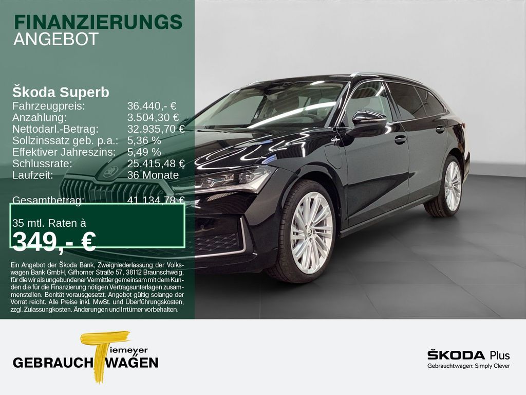 Skoda Superb Combi iV L&K LEDER LM19 HuD ASSIST Leasing