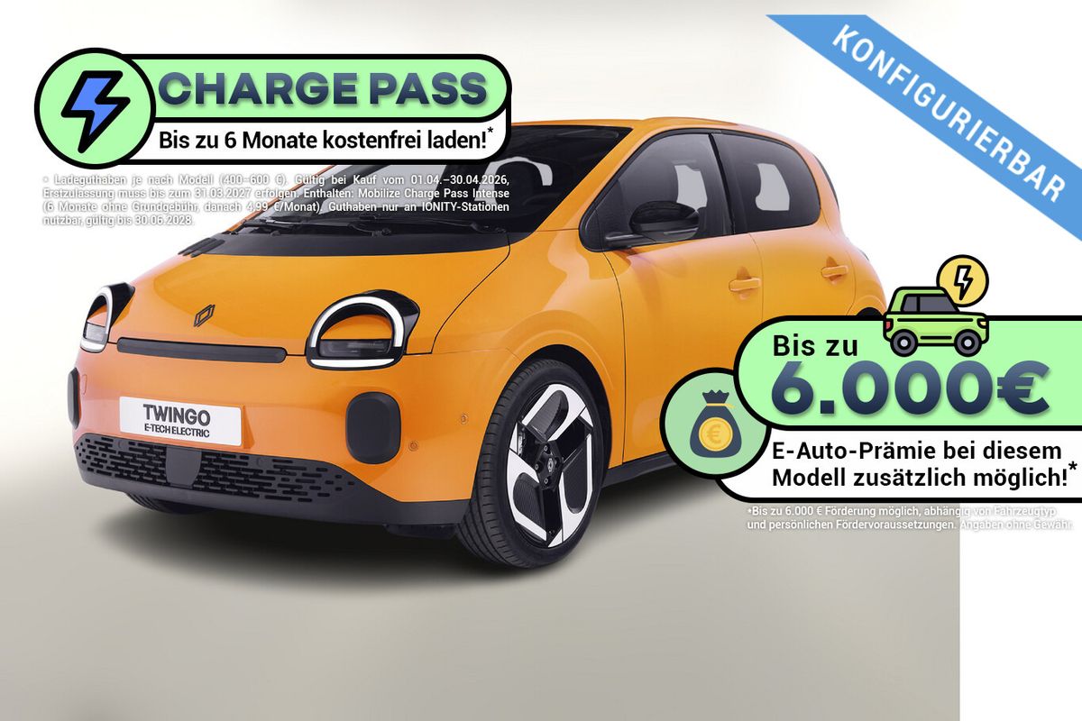 Renault Twingo Techno 80 Urban Range Leasing privat Leasing