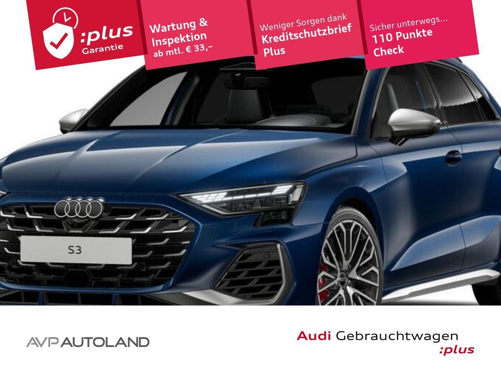 Audi S3 Sportback TFSI quattro S tronic MATRIX-LED Leasing