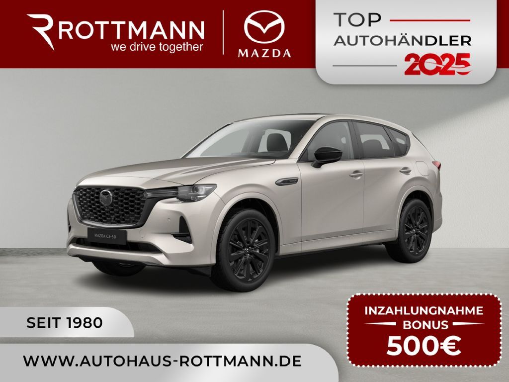 Mazda CX-60 e-SKYACTIV D 254ps Aut. Homura Plus Leasing