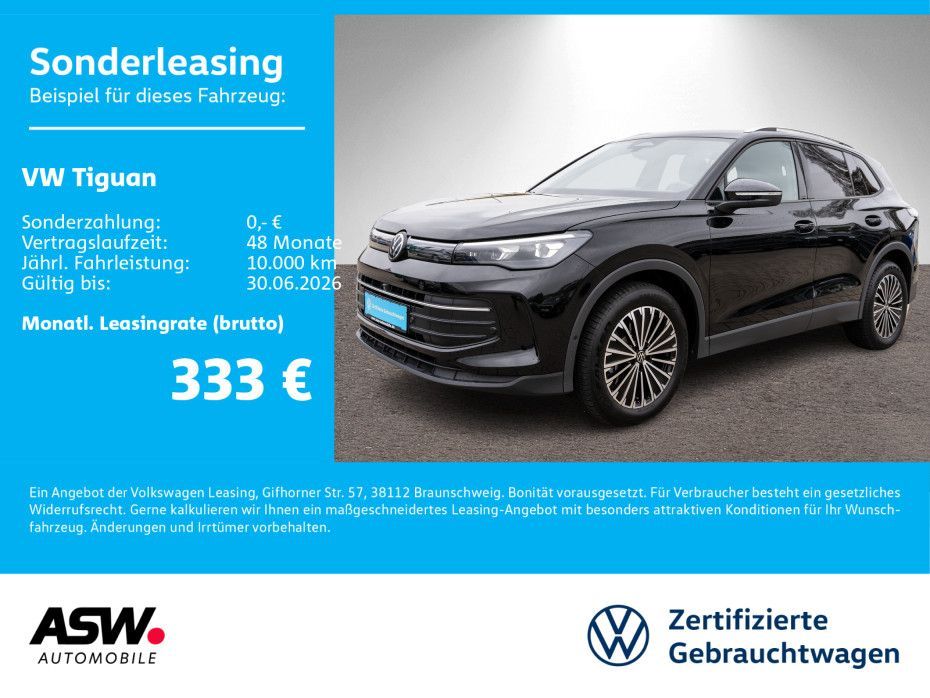 Volkswagen Tiguan Goal 2.0TDI DSG LED Navi 360° HUD ACC AHK Leasing