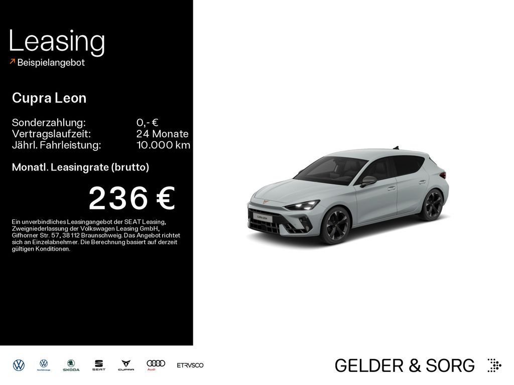 Cupra Leon 2.0 TDI LED*Rückfahrkamera*Navi*ACC Leasing