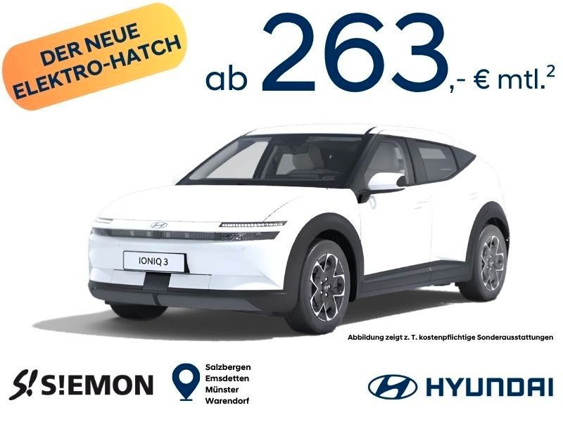 Hyundai IONIQ 3 Trend 42 kWh 147 PS Automatik Besteller Leasing