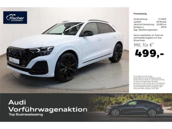 Audi Q8 TFSI e quattro S line business 0,5% DW Versteuerung Leasing