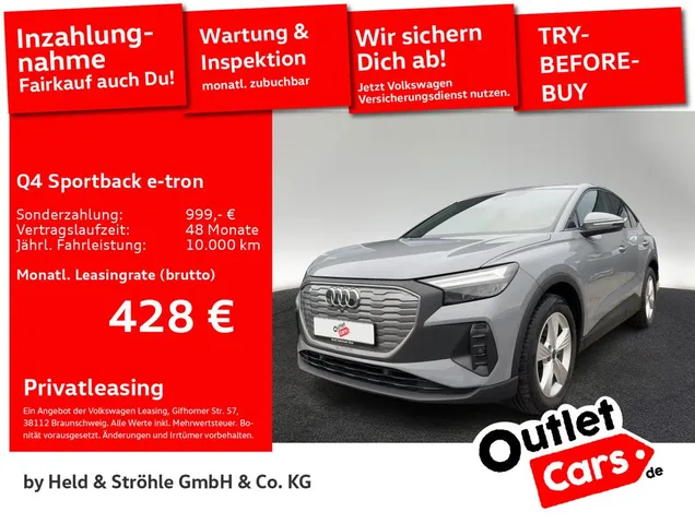 Audi Q4 Sportback 35 e-tron APP LED SHZ