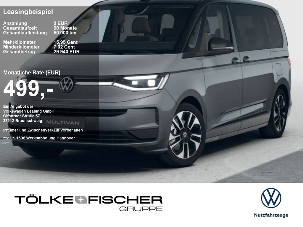 Volkswagen T7 Multivan Life Edition eHybrid 4M IQLight ACC Leasing