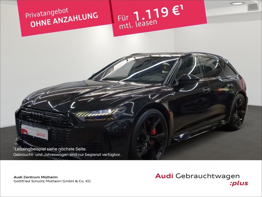 Audi RS6 Avant 4.0 TFSI quattro Navi Pano Leder Keram Leasing