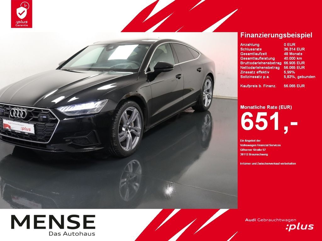 Audi A7 Sportback 45 TDI quattro S tronic Matrix|AHK Leasing