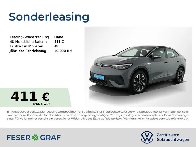 Volkswagen ID.5 Pro Performance Navi ACC AHK Kamera
