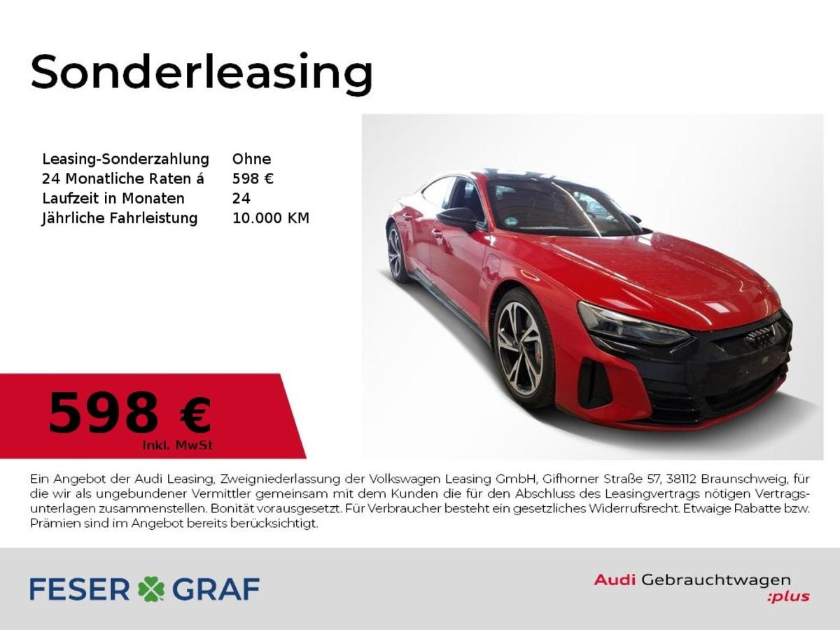Audi RS e-tron GT Matrix/Keramik/HuD/Nacht/Kame Leasing