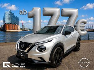 Nissan Juke 1.0 DIG-T Tekna 114PS Automatik | CarPlay | 360° | Silber Metallic