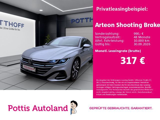 Volkswagen Arteon Shooting Brake 2.0 TSI DSG 4M R-LINE AHK Leasing